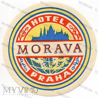 Czechosłowacja - Praha - Hotel "Morava"