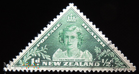 Nowa Zelandia 1+½d księżniczka Margaret