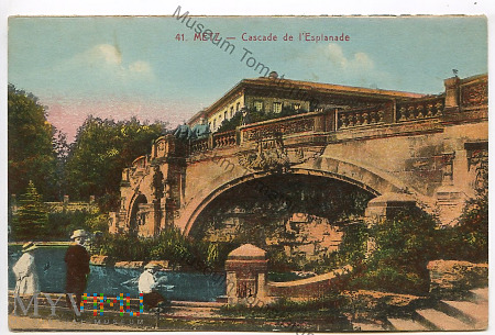 Metz - Cascade de l'Esplanade - lata 20-te XX w.