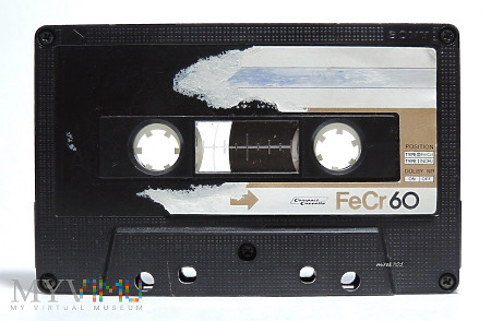 Sony FeCr 60 kaseta magnetofonowa