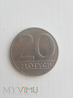 20 złotych 1990