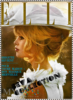 ELLE - CZASOPISMO FRANCJA - BRIGITTE BARDOT