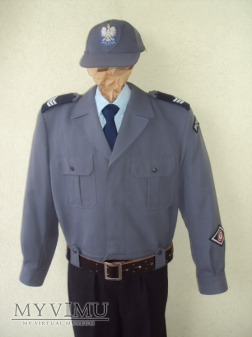 Mundur służbowy sierżanta sztabowego policji