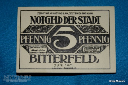 5 Pfennig 1921 (Notgeld)