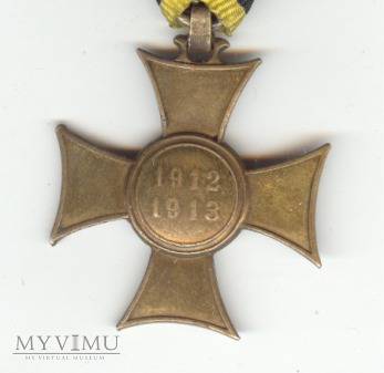 Krzyż Pamiątkowy 1912-1913 2