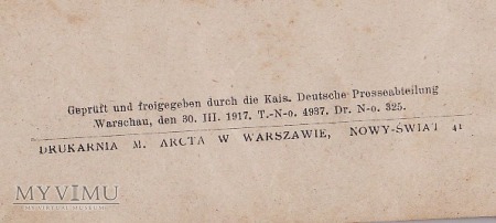 Książka z 1917r.