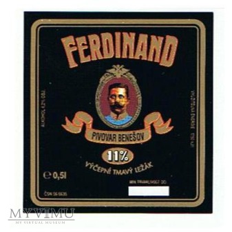 ferdinand 11% výčepní tmavý ležák