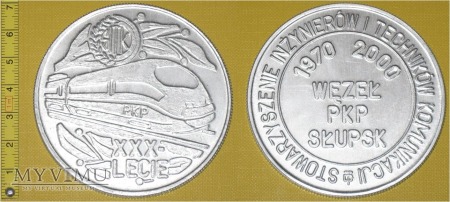 Medal kolejowy - usługowy SITK Słupsk