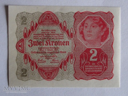 2 Korony 1922 r - Austria