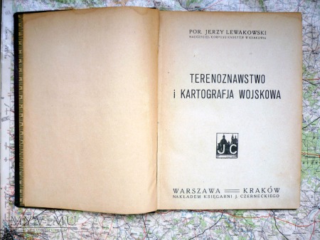 Duże zdjęcie Terenoznawstwo i Kartografja Wojskowa KRAKÓW 1920r