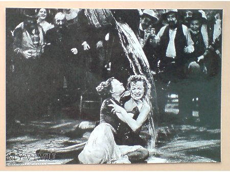 Duże zdjęcie Marlene Dietrich Una Merkel miss mokrej podwiązki