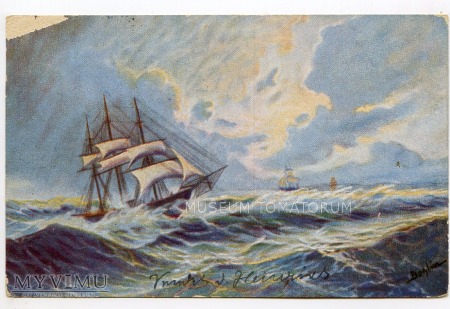 Duże zdjęcie Pejzaż morski - 1914