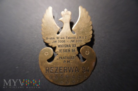 Odznaka Rezerwy J.W. 3306 - 3311