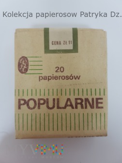 Papierosy POPULARNE 1985 r. Kraków