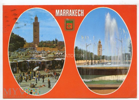 Duże zdjęcie Marrakech - lata 80-te XX w.