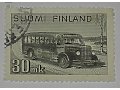 Autobus fiński znaczek