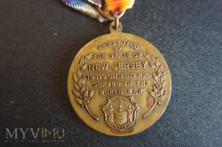 Stanowy Medal Zwycięstwa USA - za I Wojnę