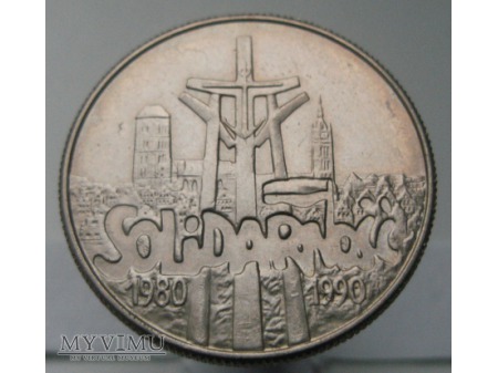 Solidarność, 10 000 Złotych, 1990 rok.