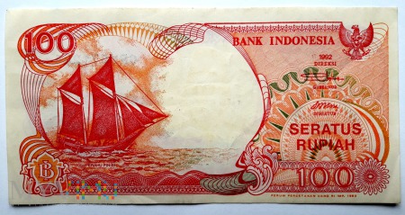 100 rupii 1993
