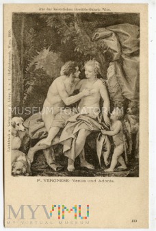 Veronese - Venus i Adonis - 1899