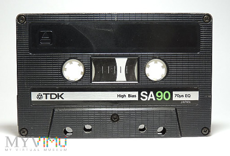 TDK SA 90 kaseta magnetofonowa 1983
