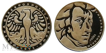 Duże zdjęcie 50 złotych, 1972, Fryderyk Chopin