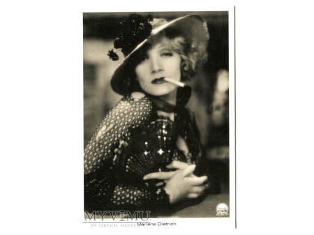 Marlene Dietrich BLOND WENUS papieros kapelusz