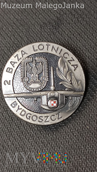 Duże zdjęcie Odznaka 2 Bazy Lotniczej z Bydgoszczy : Nr:413