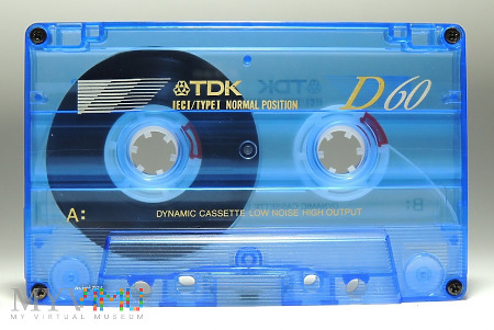 TDK D 60 kaseta magnetofonowa