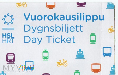 Duże zdjęcie Bilet komunikacja miejska Helsinki (Finlandia)