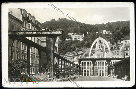 Karlovy Vary - Vřidlo - lata 50-te XX w.