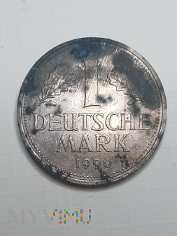 Niemcy- 1 marka 1990 r.