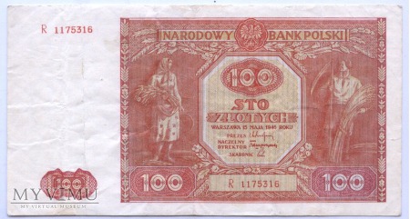 100 złotych - 1946.