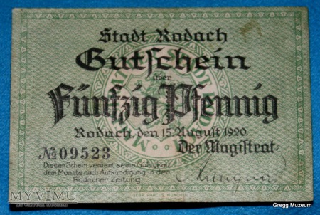 50 Pfennig 1920 (Notgeld)