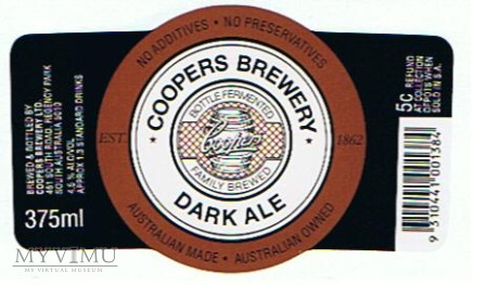 coopers dark ale