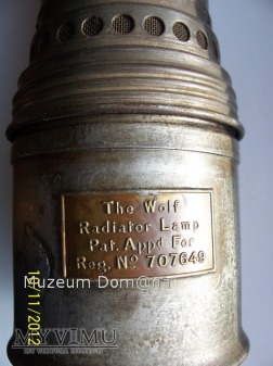 LAMPA RADIATOR - 1925r.