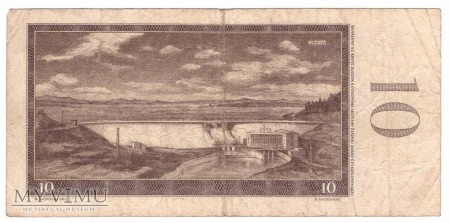 Czechosłowacja, 10 koron 1960r