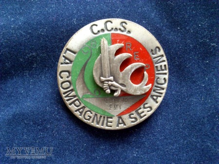 Odznaka C.C.S za udzial w misj w i Libanie 1982