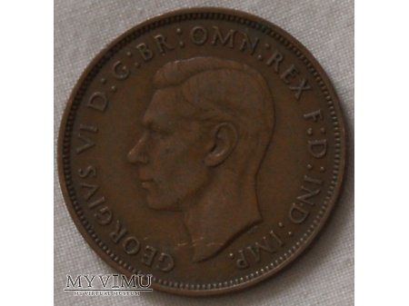 One penny 1938 Georgius VI