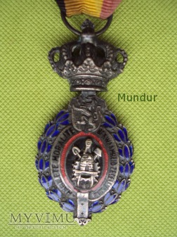 Medal belgijski "Habilete Moralite" 2 klasy