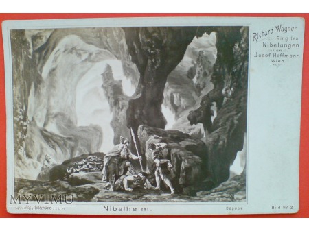 Duże zdjęcie Richard Wagner Pierścień Nibelunga Nibelheim Wotan
