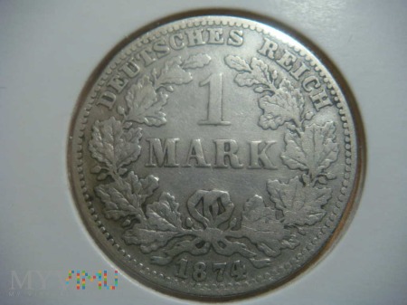 1 Mark 1874 C -Wilhelm I