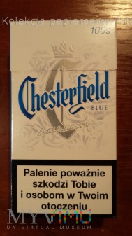 Papierosy Chesterfield Blue 100s 2015 r.