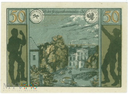 Duże zdjęcie Notgeld- 50 fenigów- Bielszowice- 1922