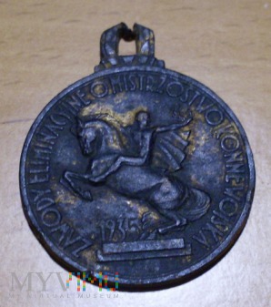 Medal za zawody kawaleryjskie.Białystok-1935.