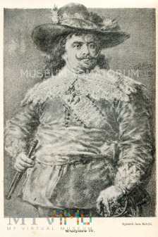 Duże zdjęcie król Władysław IV - mal. Matejko