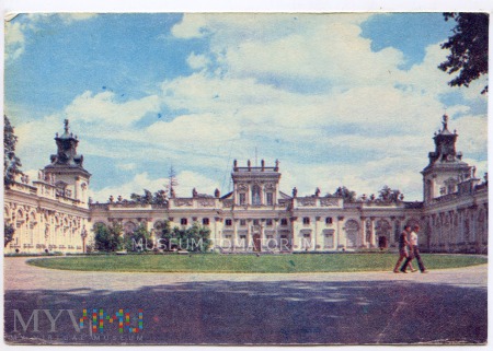 Warszawa - Pałac w Wilanowie - lata 1960/70