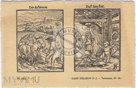 Holbein - Totentanz - Taniec śmierci - lata 20-te