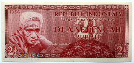Duże zdjęcie 2,5 rupii 1956