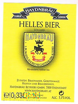haydnbräu helles bier